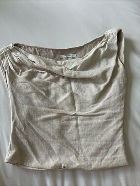 Peppermayo Cream Cowl Neck Camisole
